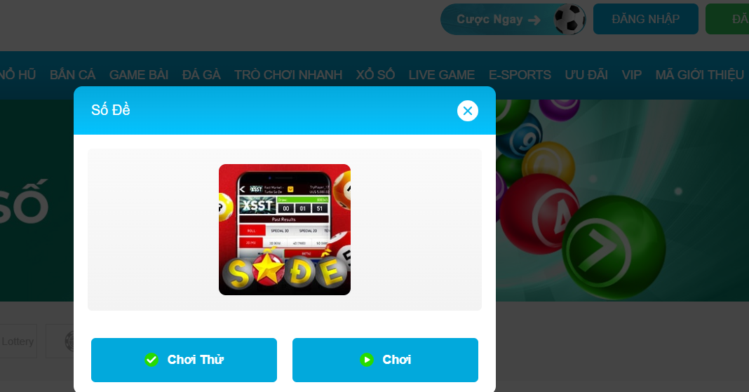 Những trò chơi xổ số có tại Jun88